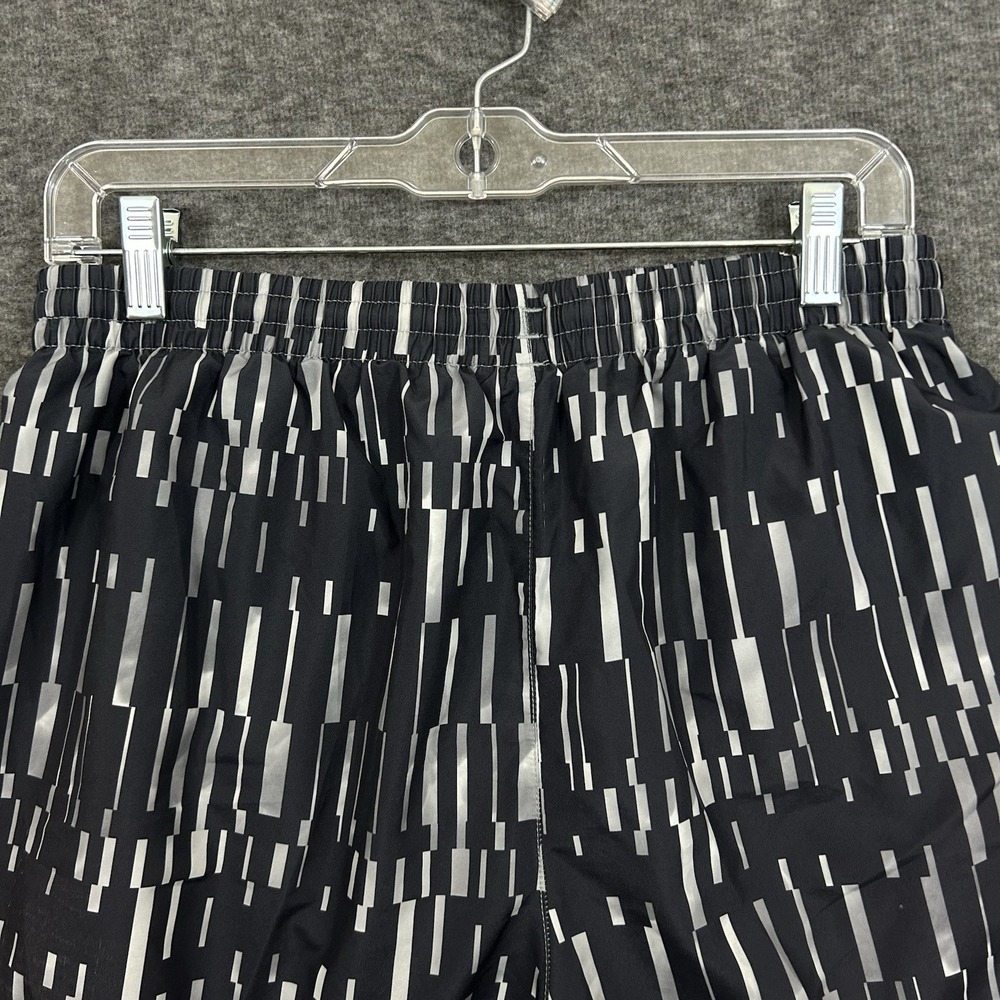 Under Armour Shorts Mens Large Geometric Gray Heatgear Gym Workout Lined 7" READ - Picture 8 of 16